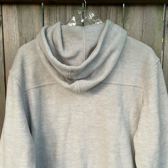 Colosseum Wisconsin Fleece Full Zip Jacket Long Sleeves Pockets Gray L Badgers - Picture 6 of 10